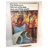 Print, Bahamas Vacation Promotion Travel Poster, V