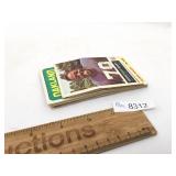 Lot of 13 Football Trading Cards, Vintage