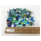 Lot of 100 Marbles, Vintage or Antique