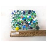 Lot of 100 Marbles, Vintage or Antique