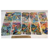 Lot of 10 Comic Books, Vintage