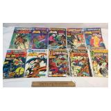 Lot of 10 Comic Books, Vintage