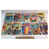 Lot of 10 Comic Books, Vintage