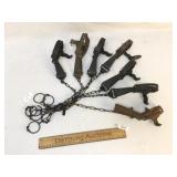 Lot of 7 Small Game Traps