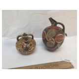 Lot of 2 Pottery Vessels