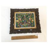 Original Oil on Canvas Art Painting, Indonesia by