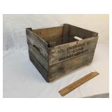 Wood Crate, Fruit, Hollabaugh Brothers