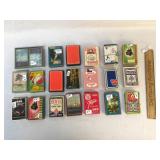 Lot of 21 Decks of Playing Cards, Vintage