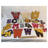 Lot of 20 School Letter Patches