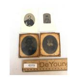 Lot of 4 Photos or Photographs, Antique