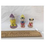 Lot of 3 Disney Figurines, Vintage