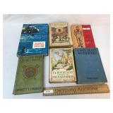 Lot of 6 Boy Scout Books, Vintage or Antique