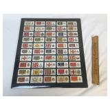 Cigarette Card Collection, Regimental Banners, Vin