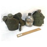 Lot of 3 Canteens, US Military
