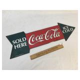 Coca Cola Metal Sign, Modern