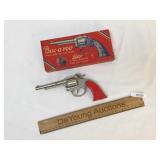 Cap Gun Toy, Hubley Buc-a-roo Pistol, New Old Stoc