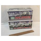 Lot of 2 Hess Trucks