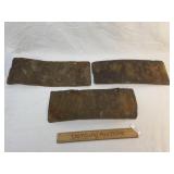 Lot of 3 License Plates, PA, Antique