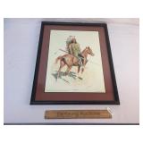 Print, A Sioux Chief by Frederick Remington