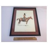 Print, A Cheyenne Buck by Frederick Remington