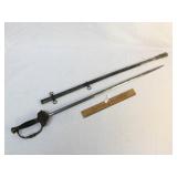 US Civil War Sons of Veteran Sword with Scabbard,