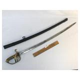German Military Sword, Model 1826, with Scabbard,