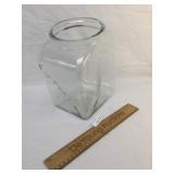 Planters Peanuts glass Jar, Vintage