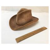 Leather Hat by Henschel Skullys