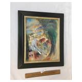 Original Mixed Media Art Painting by Listed Artist