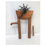 Chain or Rope Pump, Antique