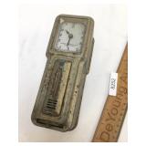 Honeywell Chronotherm Clock Thermometer, Vintage o