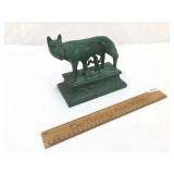 Romulus and Remus Metal Figure, Vintage or Antique