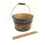 Wood Bucket or Pail, Vintage or Antique