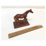 Cast Metal Horse and Foal by Hubley