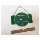 Remington Gun Dealer Sign, Vintage