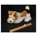 Steiff Junior Treff Stuffed Animal Dog