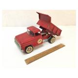 Tonka Hydraulic Dump Truck, Pressed Steel Toy, Vin