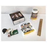 Lot of 3 Sports Collectibles