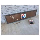 Pepsi Cola Menu Board