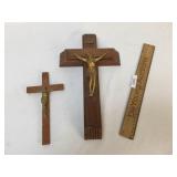Divinity Crucifix or Sick Call Set, Vintage