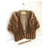 Fur Stole, Mink by Emba Pastel, Vintage