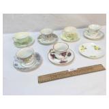 Lot of 6+ Tea Cups, Vintage or Antique