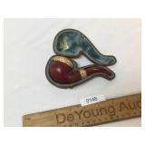 Pipe, Smoking, by WDC, Vintage or Antique