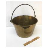 Brass Bucket or Pail, Antique