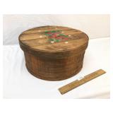 Cheese Box, Hand Painted and Decorated