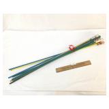 Lot of 8 Carnival Canes, Vintage