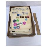 Lot of 230+ Political Buttons