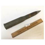 WWII or WW2 Era 37mm M6 Shell Casing