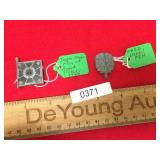 Lot of 2 WWII or WW2 Era German Nazi Pins