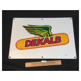 Dekalb Metal Sign, Vintage